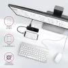 Axagon HMC-6GL USB 3.2 Gen 1 centrinė stotelė, 3x USB-A, HDMI 4k/30Hz, RJ-45, PD 100W, 20 cm USB-C laidas