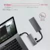 AXAGON HMC-4G2, USB-C 3.2 Gen 2 10 Gb/s šakotuvas, 2x USB-A + 2x USB-C prievadai, USB-C kabelis 13 cm