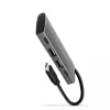 AXAGON HMC-4G2, USB-C 3.2 Gen 2 10 Gb/s šakotuvas, 2x USB-A + 2x USB-C prievadai, USB-C kabelis 13 cm