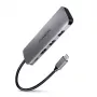 Axagon HMC-5 USB 3.2 Gen 1 hub, 2x USB-A, HDMI, SD/microSD, PD 100W, 20cm USB-C laidas