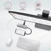 Axagon HMC-5 USB 3.2 Gen 1 hub, 2x USB-A, HDMI, SD/microSD, PD 100W, 20cm USB-C laidas