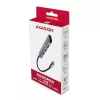 Axagon HMC-5 USB 3.2 Gen 1 hub, 2x USB-A, HDMI, SD/microSD, PD 100W, 20cm USB-C laidas