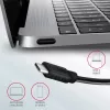 Axagon HMC-5G2 USB 10Gbps hub, 2x USB-A, 2x USB-C, HDMI 4k/60Hz, PD 100W, USB-C kabelis