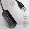 Axagon HUE-M1AL 4x USB 3.2 Gen 1 MINI centras, metalinis, 1,2 m USB-A laidas