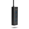 Axagon HUE-S2B 4x USB 3.0 ĮKROVIMO šakotuvas, maitinimas micro USB
