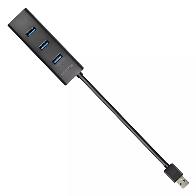 Axagon HUE-S2B 4x USB 3.0 ĮKROVIMO šakotuvas, maitinimas micro USB