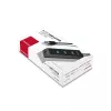 Axagon HUE-S2BL 4x USB 3.0 ĮKROVIMO šakotuvas su 1,2 m kabeliu, maitinimo mikro USB