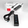 Axagon HUE-S2BL 4x USB 3.0 ĮKROVIMO šakotuvas su 1,2 m kabeliu, maitinimo mikro USB