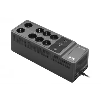 APC Back-UPS BE850G2-GR - Avarinis maitinimo šaltinis 8 lizdai, 850VA, 2 USB įkrovikliai, 1 USB duomenų prievadas