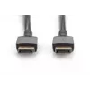 DIGITUS PREMIUM DP1.4 LAIDAS DP į DP 8K/60Hz, 2m, aliuminio korpusas, auksuotas, palaiko 8K/60Hz