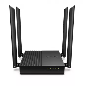 TP-Link ARCHER A64 belaidis maršrutizatorius Gigabit Ethernet dviejų juostų (2,4 GHz / 5 GHz) Juoda