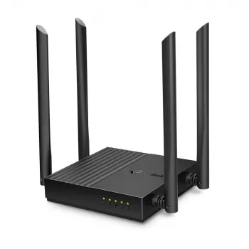 TP-Link ARCHER A64 belaidis maršrutizatorius Gigabit Ethernet dviejų juostų (2,4 GHz / 5 GHz) Juoda