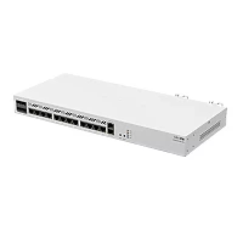 Laidinis maršrutizatorius MikroTik CCR2116-12G-4S+ — 13x Gigabit RJ-45, 4x SFP+, 2000 MHz, DDR4, balta