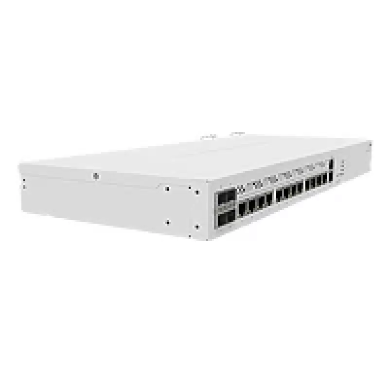 Laidinis maršrutizatorius MikroTik CCR2116-12G-4S+ — 13x Gigabit RJ-45, 4x SFP+, 2000 MHz, DDR4, balta