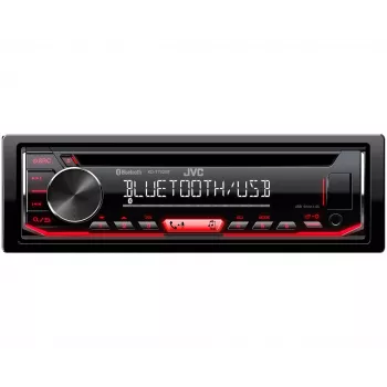 JVC KD-T702BT 1-DIN CD imtuvas, juodas, 1 DIN, 200 W, 50 W, CD, LCD