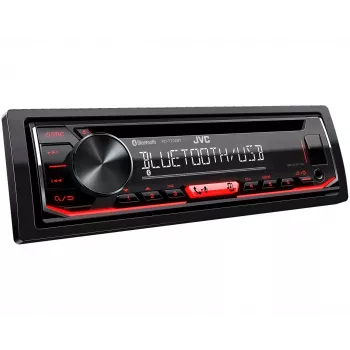 JVC KD-T702BT 1-DIN CD imtuvas, juodas, 1 DIN, 200 W, 50 W, CD, LCD