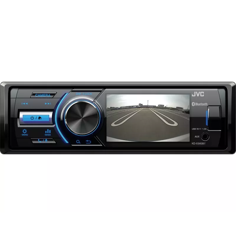 JVC KD-X560BT Juoda 180 W Bluetooth
