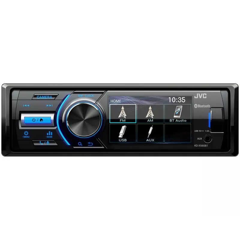 JVC KD-X560BT Juoda 180 W Bluetooth