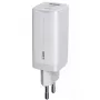 IBOX mobiliojo įrenginio įkroviklis ILUC65W, 65 W, 2x USB-C + 1x USB-A, baltas, 1,5 m kabelis