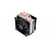 Aušintuvas ENDORFY Fera 5 Dual Fan — 2x 120 mm PWM ventiliatoriai, 4 šilumos vamzdeliai, TDP 220 W, suderinamas su LGA 2011 ir daugeliu lizdų, juodas