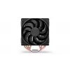 Aušintuvas ENDORFY Fera 5 Dual Fan — 2x 120 mm PWM ventiliatoriai, 4 šilumos vamzdeliai, TDP 220 W, suderinamas su LGA 2011 ir daugeliu lizdų, juodas