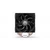 Aušintuvas ENDORFY Fera 5 Dual Fan — 2x 120 mm PWM ventiliatoriai, 4 šilumos vamzdeliai, TDP 220 W, suderinamas su LGA 2011 ir daugeliu lizdų, juodas