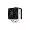 Aušintuvas ENDORFY Fera 5 Dual Fan — 2x 120 mm PWM ventiliatoriai, 4 šilumos vamzdeliai, TDP 220 W, suderinamas su LGA 2011 ir daugeliu lizdų, juodas