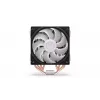 Oro aušintuvas ENDORFY Fera 5 ARGB 120 mm juodas — 4 šilumos vamzdeliai, 1x120 mm PWM ventiliatorius, TDP 220 W, aukštis 155 mm