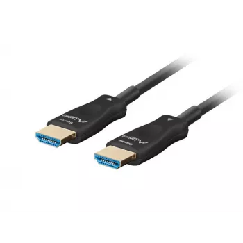 LANBERG HDMI kabelis - M/m v2.1 Optinis AOC - 20m Juodas
