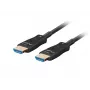 LANBERG HDMI kabelis - M/m v2.1 Optinis AOC - 20m Juodas