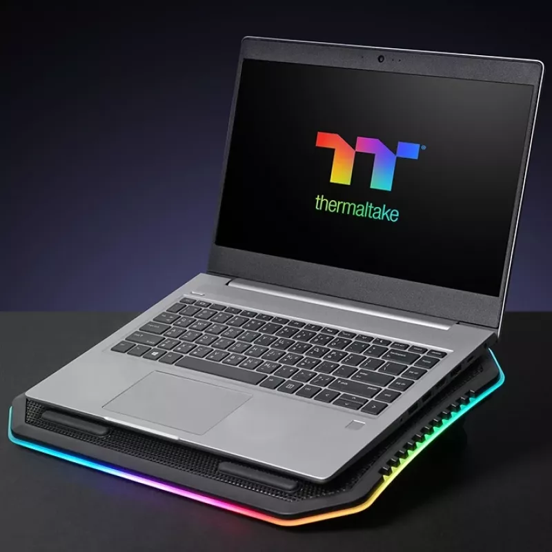 “THERMALTAKE” nešiojamojo kompiuterio aušintuvas - “Massive 12 RGB” - 15 inch