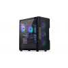 PC korpusas ENDORFY Regnum 400 ARGB Tower Black — ATX, grūdintas stiklas, ARGB, 3x120mm priekyje, 1x120mm gale, palaiko GPU 37 cm
