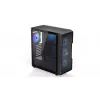 PC korpusas ENDORFY Regnum 400 ARGB Tower Black — ATX, grūdintas stiklas, ARGB, 3x120mm priekyje, 1x120mm gale, palaiko GPU 37 cm