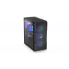 PC korpusas ENDORFY Regnum 400 ARGB Tower Black — ATX, grūdintas stiklas, ARGB, 3x120mm priekyje, 1x120mm gale, palaiko GPU 37 cm