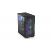 PC korpusas ENDORFY Regnum 400 ARGB Tower Black — ATX, grūdintas stiklas, ARGB, 3x120mm priekyje, 1x120mm gale, palaiko GPU 37 cm
