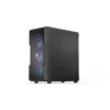 PC korpusas ENDORFY Regnum 400 ARGB Tower Black — ATX, grūdintas stiklas, ARGB, 3x120mm priekyje, 1x120mm gale, palaiko GPU 37 cm
