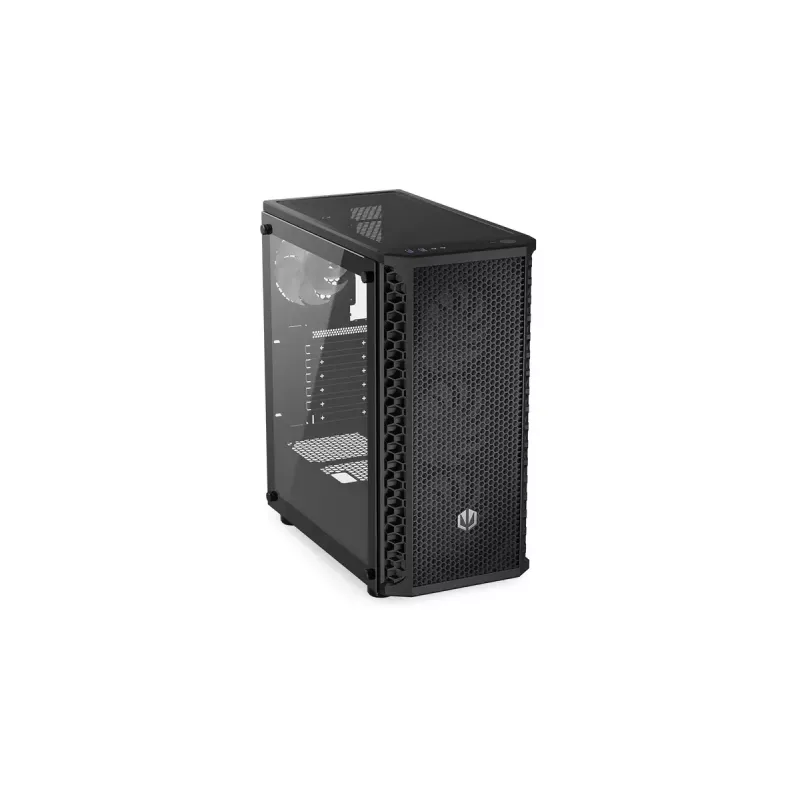 PC korpusas ENDORFY Signum 300 ARGB Tower Juoda — ATX, grūdintas stiklas,…
