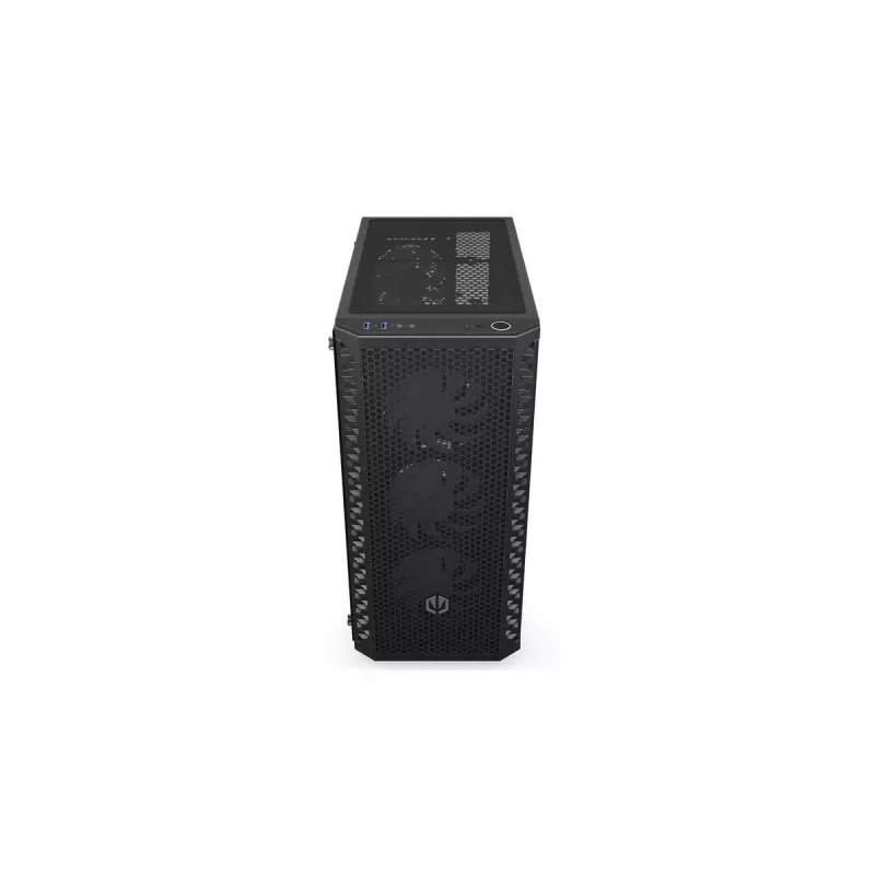 PC korpusas ENDORFY Signum 300 ARGB Tower Juoda — ATX, grūdintas stiklas,…