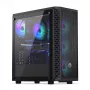 PC korpusas ENDORFY Signum 300 ARGB Tower Juoda — ATX, grūdintas stiklas,…