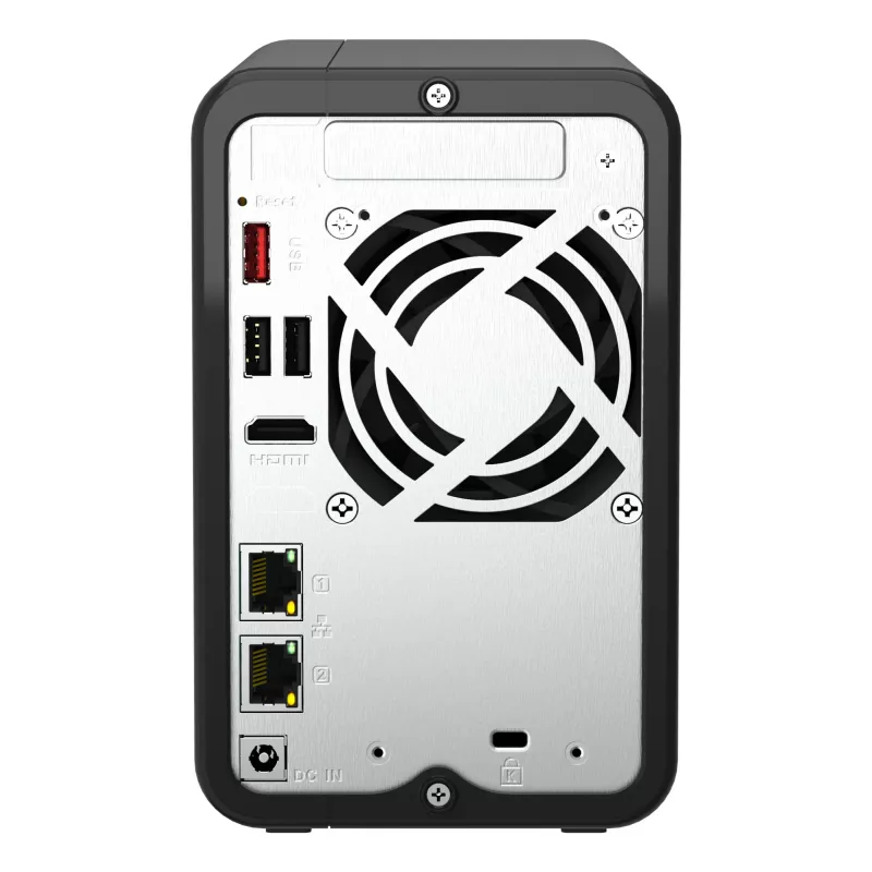 QNAP TS-264 NAS bokštinis Intel® Celeron® N5095 8 GB 0 TB QNAP QTS juoda, auksinė