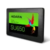 2.5 col. SATA III SSD ADATA SU650 1 TB — 520 MB/s skaitymo, 450 MB/s rašymo, 3D NAND, 2,5 col.