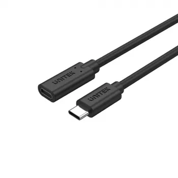 UNITEK USB-C laidas - USB 3.2 Gen 2 (3.1 Gen 2) - 0,5 m, juodas