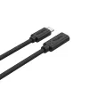 USB-C į USB-C laidas Unitek C14086BK-1.5M — USB 3.2 Gen 2, 10 Gbit/s, 5 m, juodas