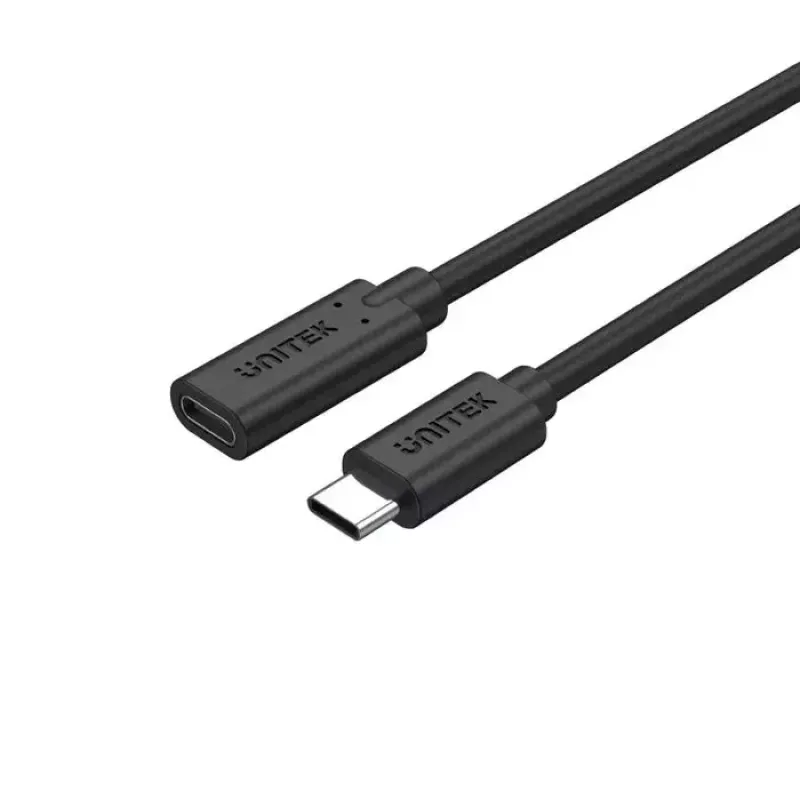 USB-C į USB-C laidas Unitek C14086BK-1.5M — USB 3.2 Gen 2, 10 Gbit/s, 5 m, juodas