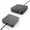 i-tec USB-C HDMI Dual DP Docking Station su Power Delivery 100 W ir universaliu įkrovikliu 100 W