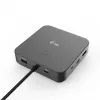 i-tec USB-C HDMI Dual DP Docking Station su Power Delivery 100 W ir universaliu įkrovikliu 100 W