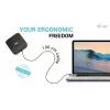 i-tec USB-C HDMI Dual DP Docking Station su Power Delivery 100 W ir universaliu įkrovikliu 100 W