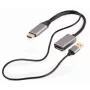GEMBIRD Active 4K HDMI vyriškas į DisplayPort moterišką adapteris, Juodas