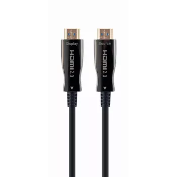 HDMI laidas Gembird CCBP‑HDMI‑AOC‑20M‑02 — 20 m šviesolaidinis HDMI Type A kištukas, HDMI 2.0, 4K@60Hz, HDR, 4:4:4