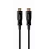 HDMI laidas Gembird CCBP‑HDMI‑AOC‑20M‑02 — 20 m šviesolaidinis HDMI Type A kištukas, HDMI 2.0, 4K@60Hz, HDR, 4:4:4